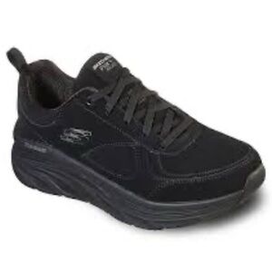 Skechers Relaxed Fit D’Lux Walker Pure Pleasure Women’s Shoes Black Size 8.5
